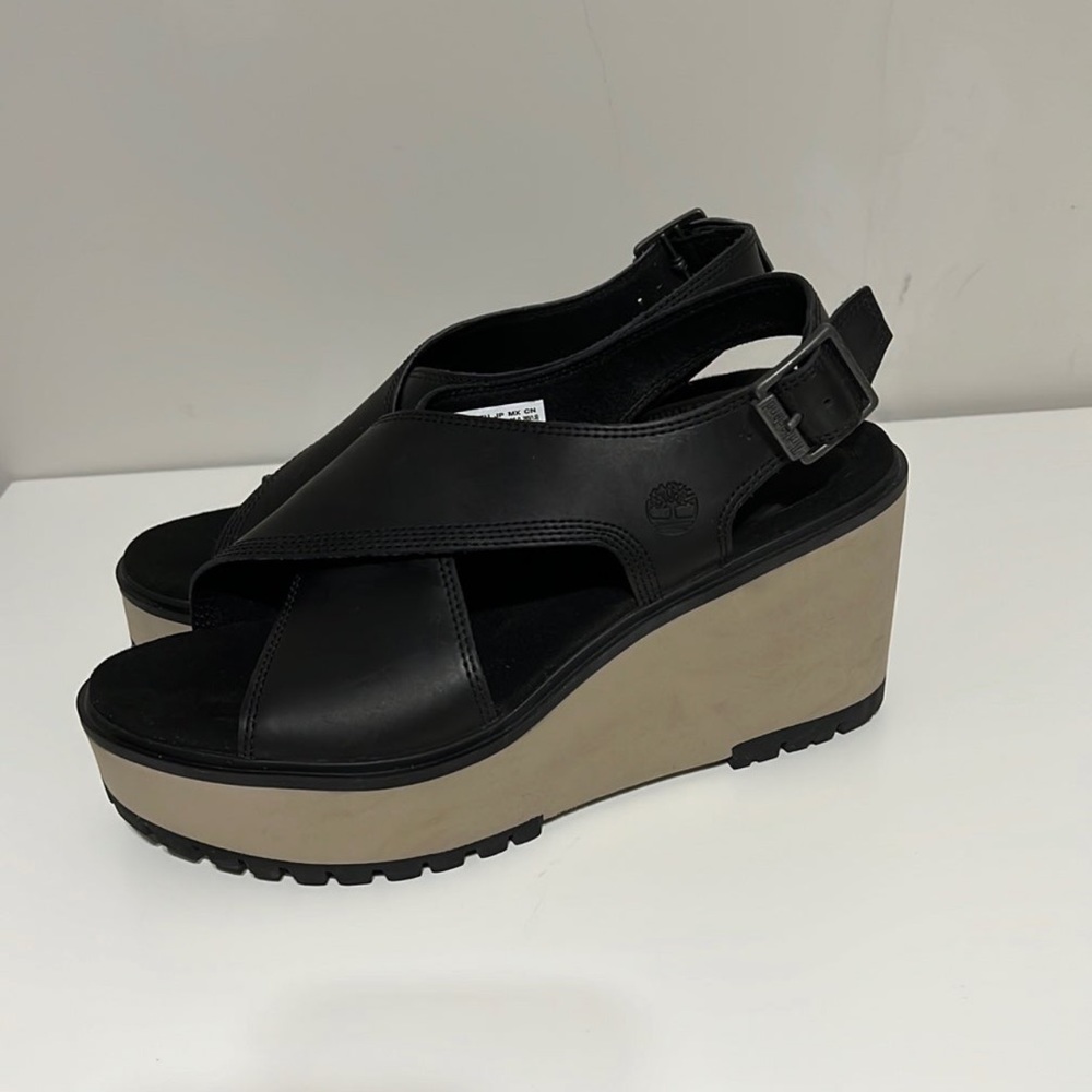 Sandals Timberland Women Koralyn Cross Band Black Full Grain
